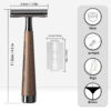 wooden handle razor