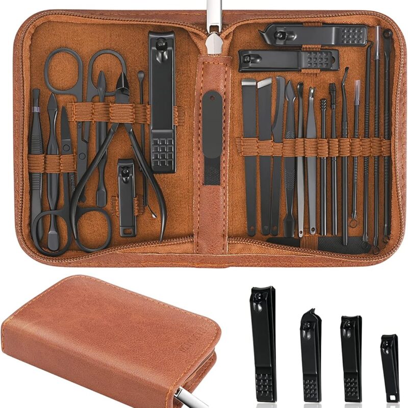 Professional Nail Clipper Kit-26 Pieces yellow