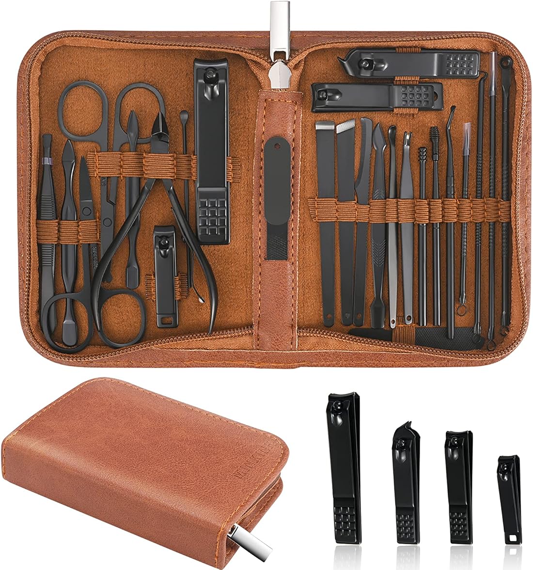 Professional Nail Clipper Kit-26 Pieces yellow