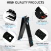 Stainless Steel Manicure Kit,Nail Care Tools with Luxurious Travel Case