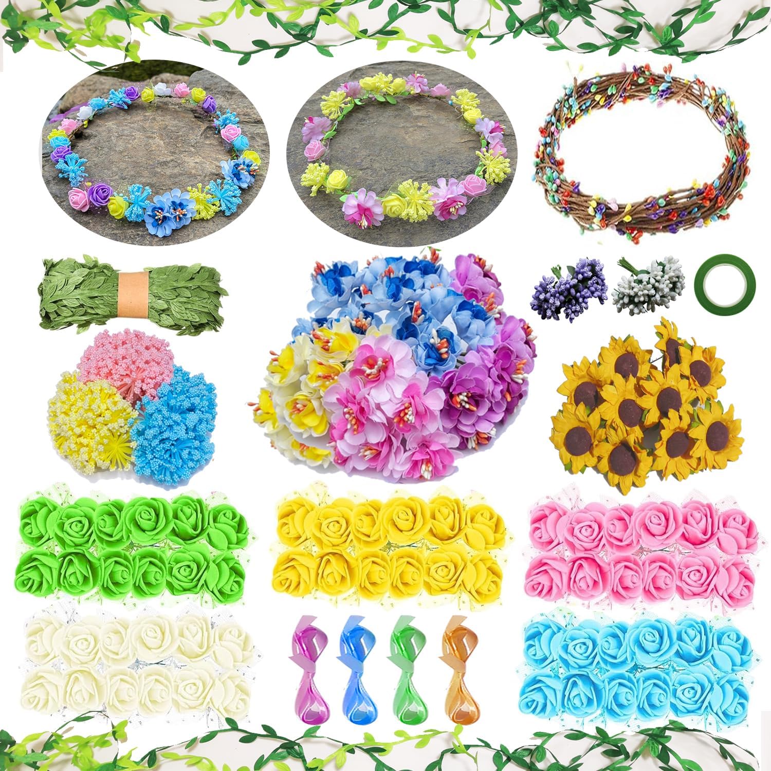 flower crown kit